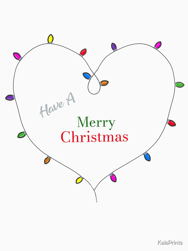 Fairy lights Merry Christmas by KaisPrints