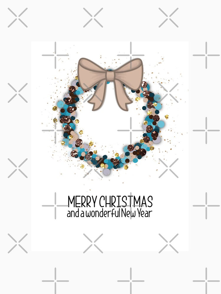 Christmas Card- Ornament Wreath by HallyuHeaven