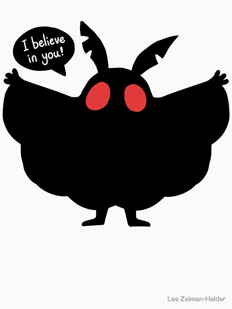 Motivational Mothman by Lee Zeiman-Heider