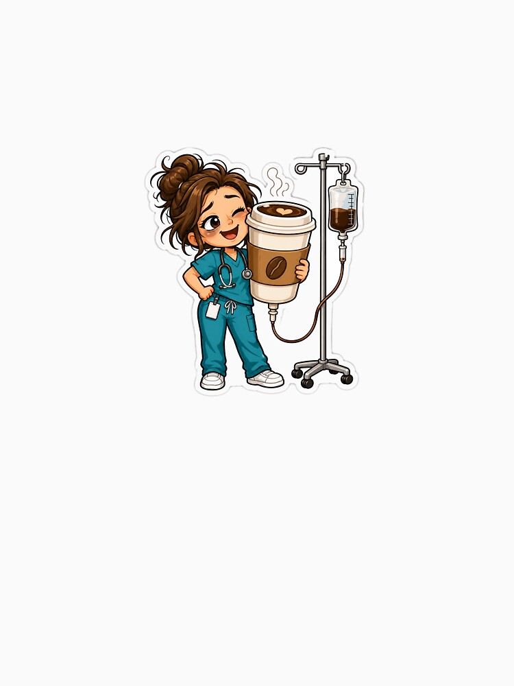 Nurse Gift - Coffee Lover by RedRubyBubble