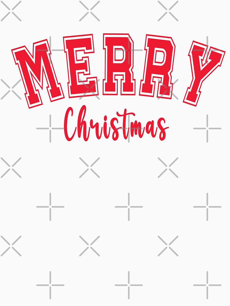 Merry Christmas Design Cool Christmas Fashion Tees by Puristock