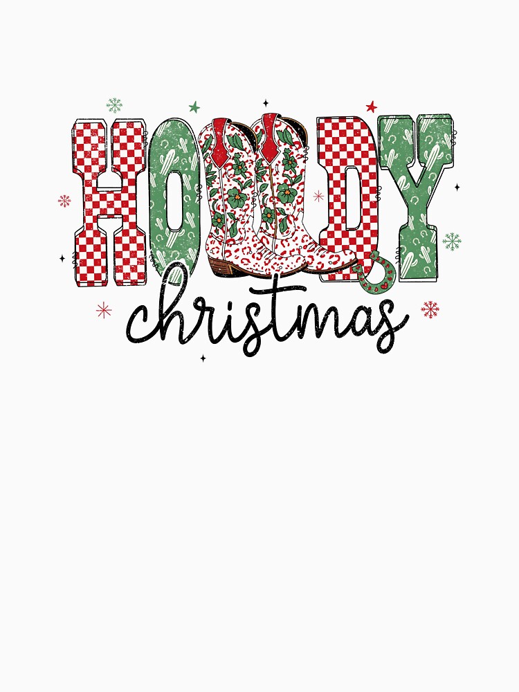 Cowgirl Howdy Christmas by Dagmarporgnysdo