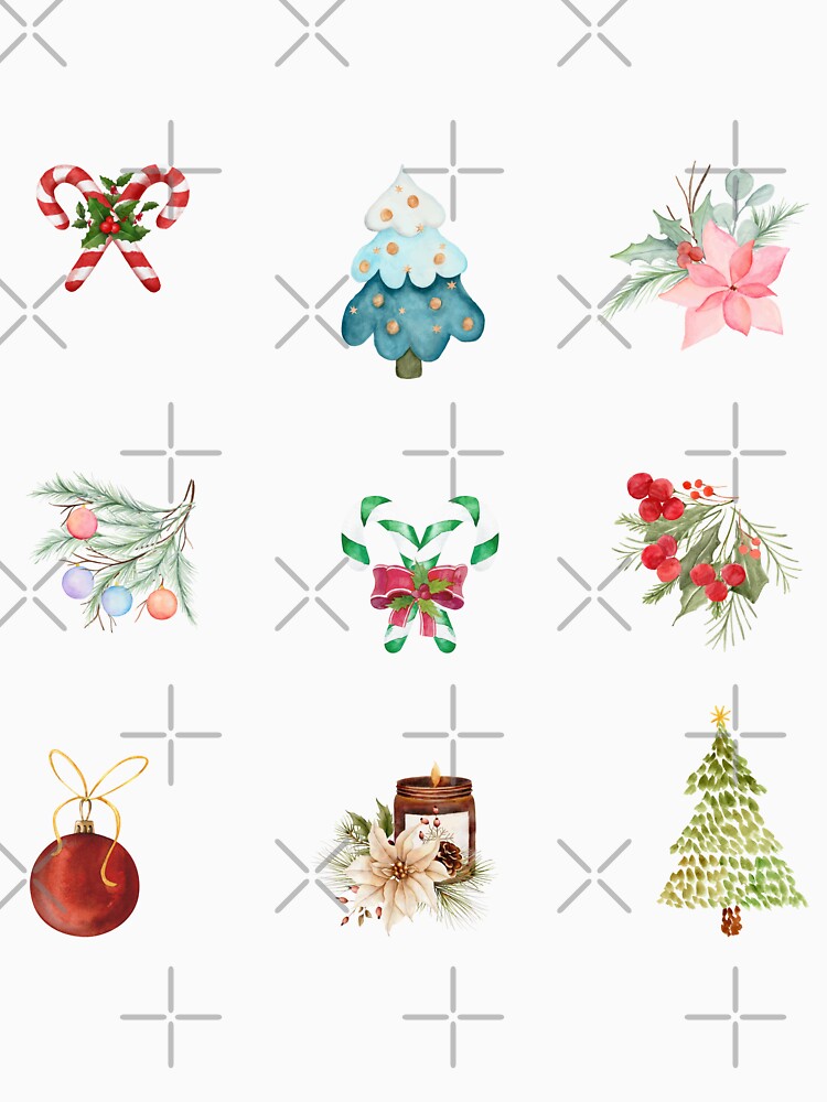 Watercolor Christmas Collection by silviaol