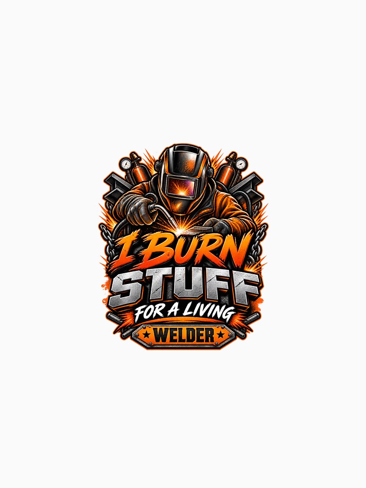 Welder I burn Stuff For A Living Funny Welding by collinsxustom