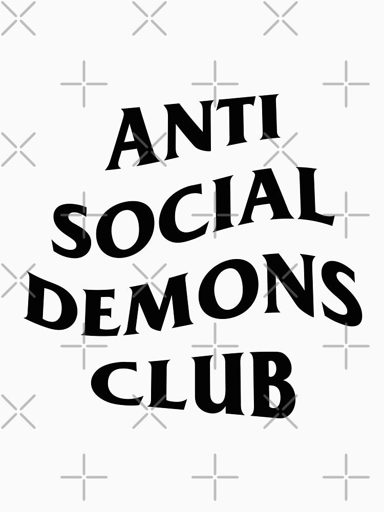 Anti Social Demons Club by Jackbradley