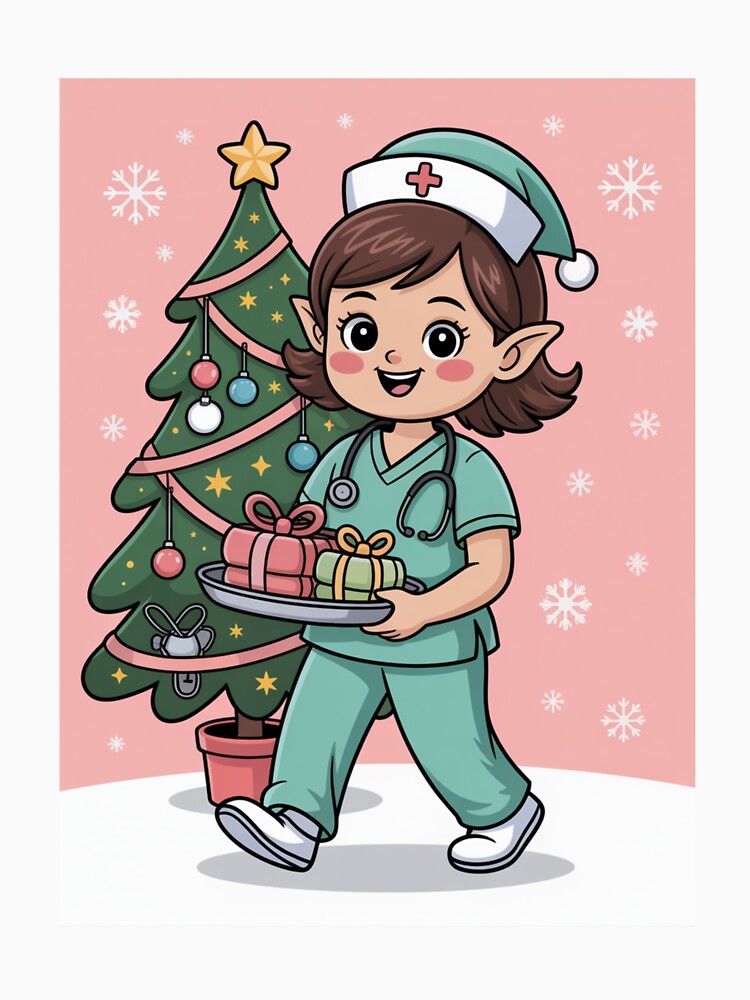 Santa’s Little Scrub Helper by McVrax