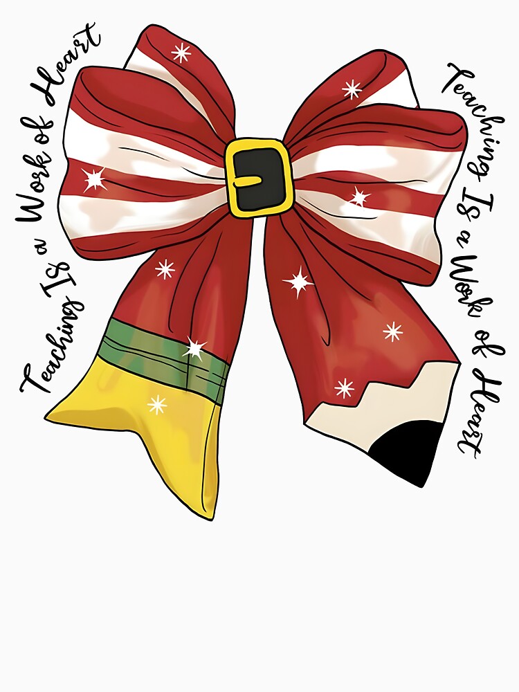 Teacher Christmas, Teacher Coquette Christmas by Davidkoci