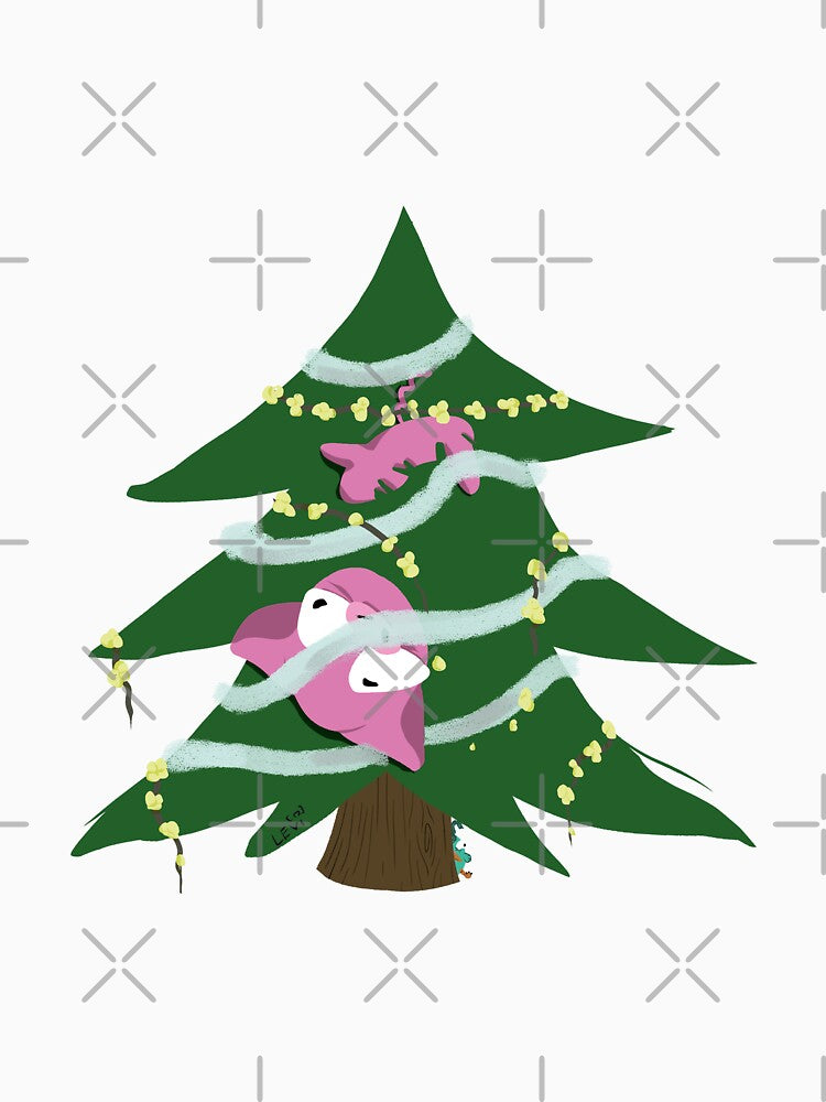 Stuck in a Tree Piggy by LeviArtBeLike