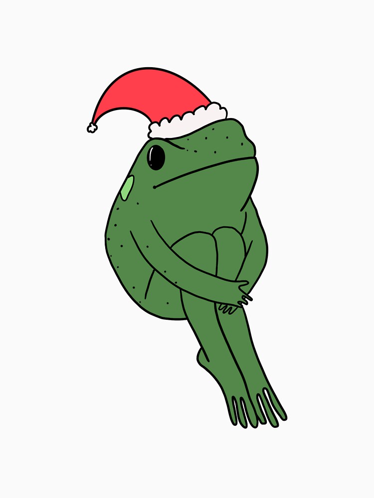 Christmas Frog by saacstix