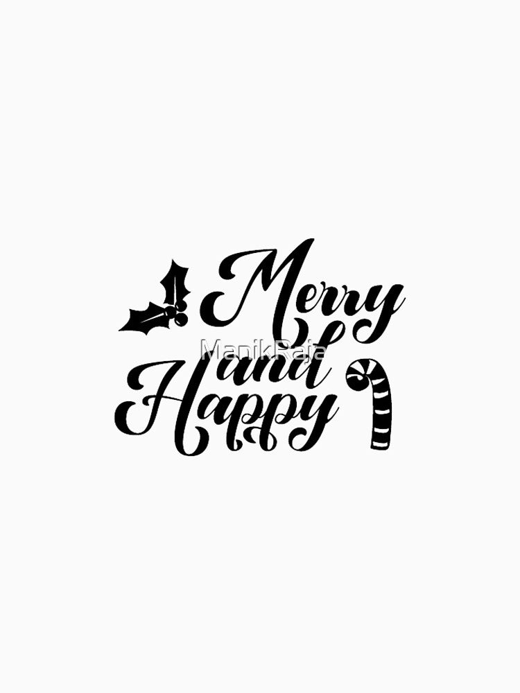 merry and happy by ManikRaja
