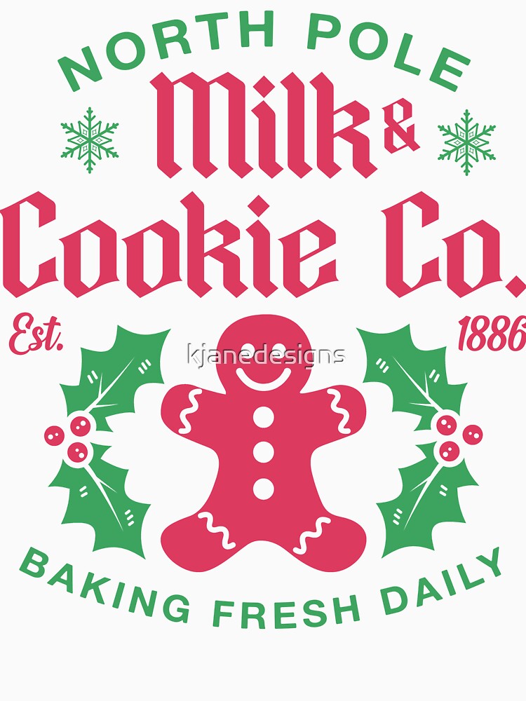 North Pole Milk & Cookie Co. by kjanedesigns