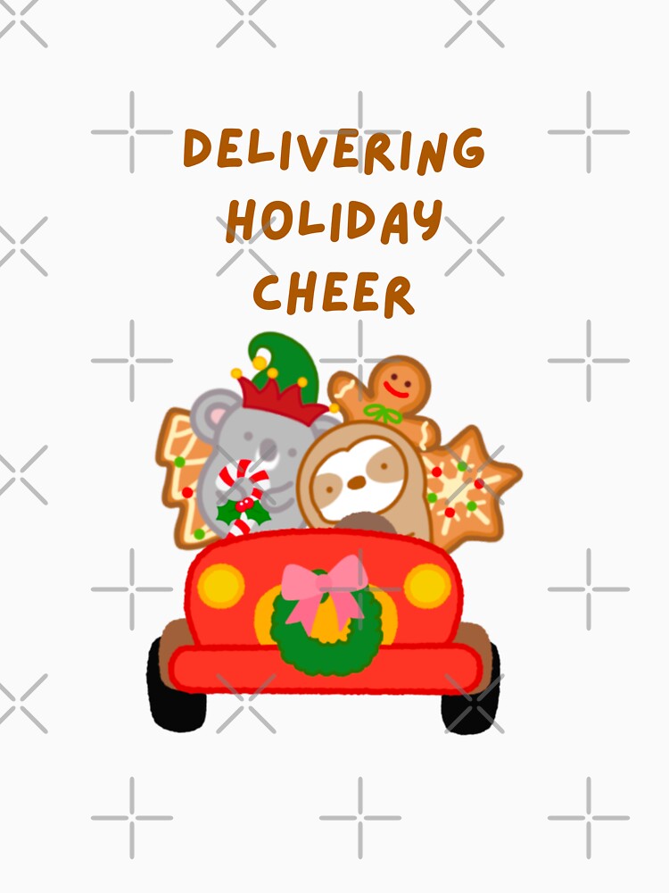 Delivering Holiday Cheer Christmas Car by theslothinme