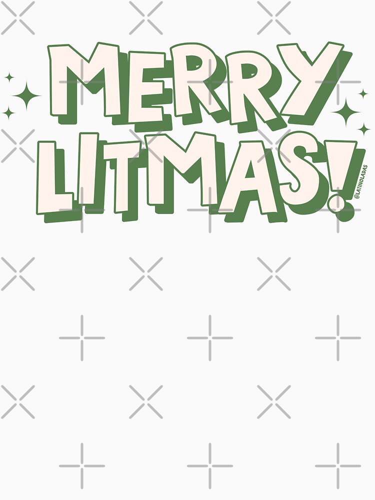 Merry Litmas / Bookish Christmas Gift Ideas for Bookmas Reading Enthusiasts Trendy Kindle Unlimited Book Nerd Merch Tbr Smut Spicy Reads by Latinoladas