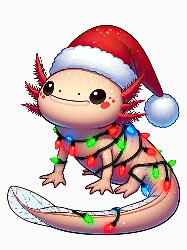 Axolotl Christmas Costume by doodIllustrate