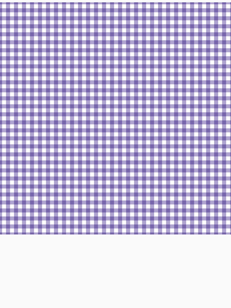 Vintage Purple Gingham for Girlfriend | Lavender Plaid for Students | Retro Lilac Checkered Pattern for Wife | Cottagecore Purple Plaid for Girls | Pastel Checkered Pattern for Coworker by VivaFy
