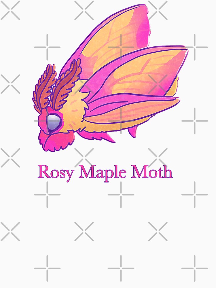 Rosy Maple Moth! by Deathoftheself