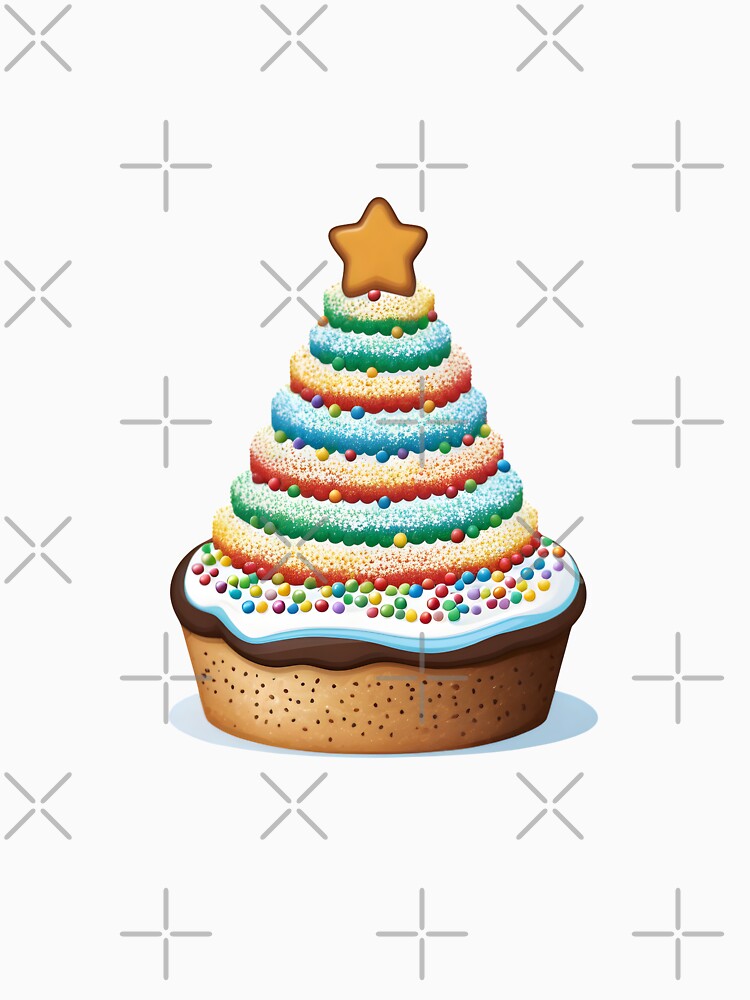 Christmas Tree Cake by HappyDigiart