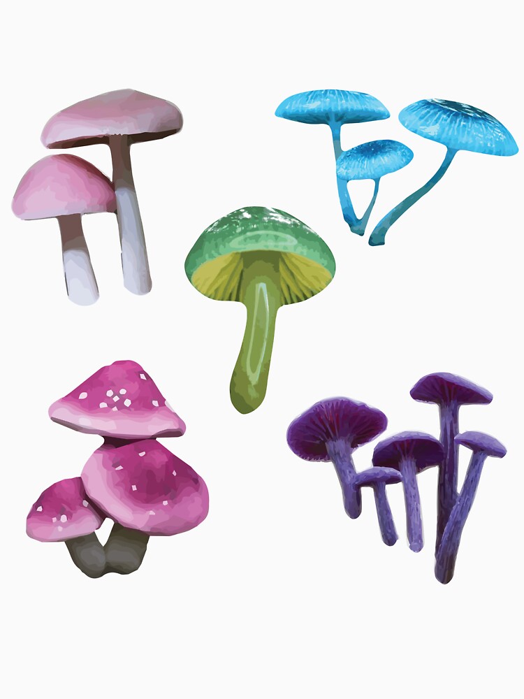 Magical Mushrooms Fairycore Forest Aesthetic by I-Cant-We-Can