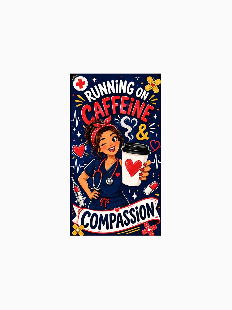 Nurse Gift - Life Coffee & Chaos Phone Case by RedRubyBubble