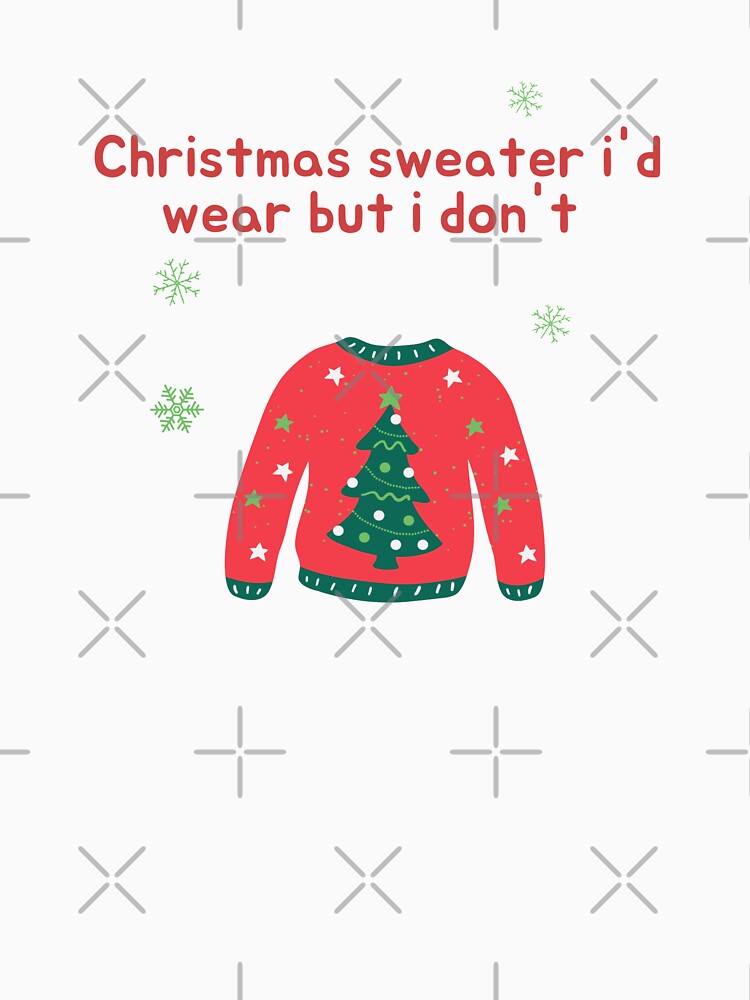 Christmas sweater i'd wear - ugly christmas sweater by el000