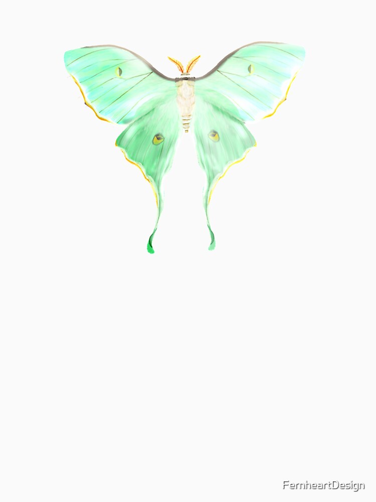 Luna Moth by Fernheart Designs