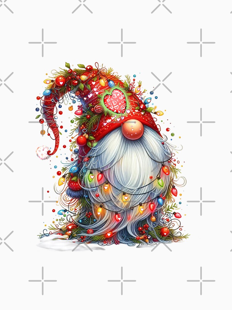 Cute Red Santa Christmas Gnome by ShreecreatE