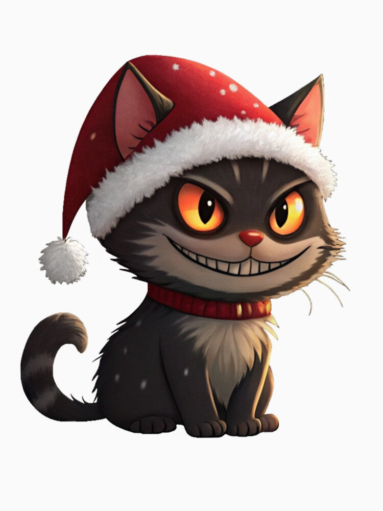 Jólakötturinn (Yule Cat) 33 by AIfolklore