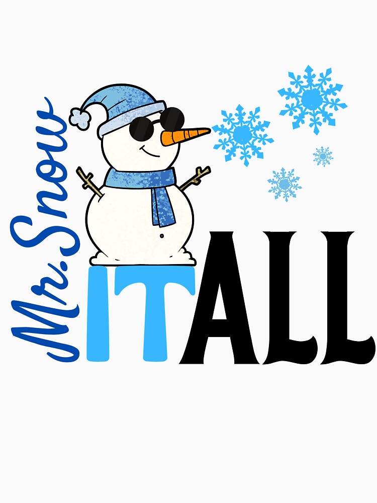 Mr. Snow It All by Cansecos-shop