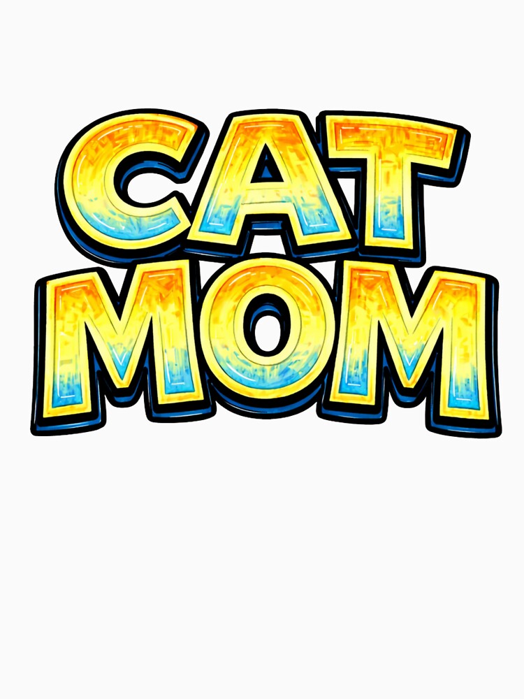CAT MOM – Childlike Hand Drawn Typography by Mac Sketches
