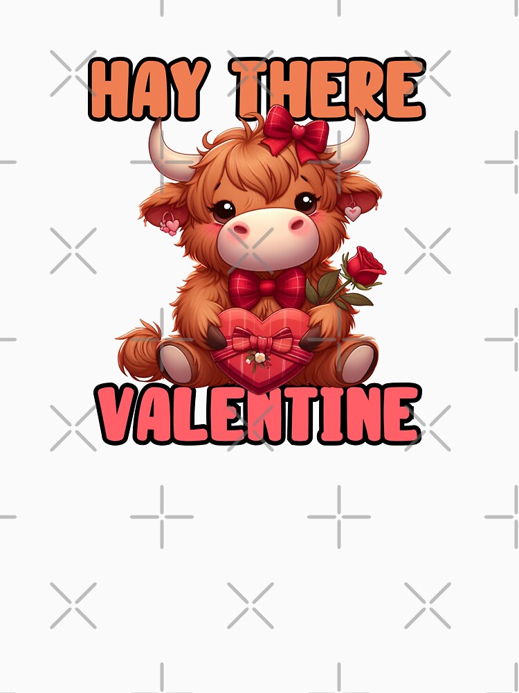 Highland Baby Cow Valentine by TheAnimalZ00