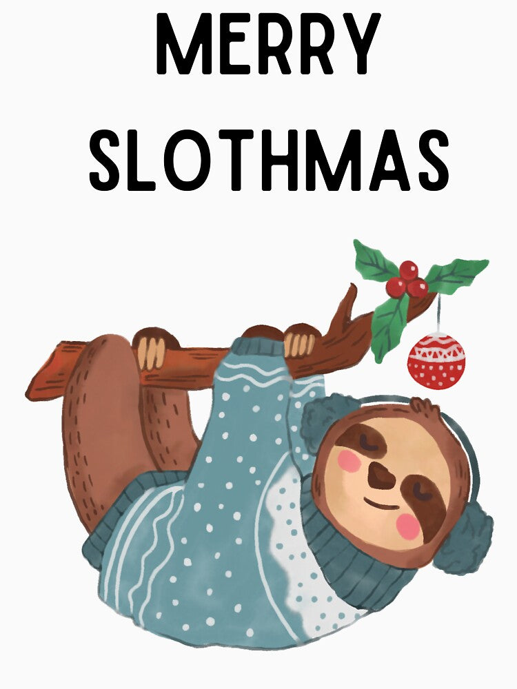 Merry Slothmas by Kristin Orsi