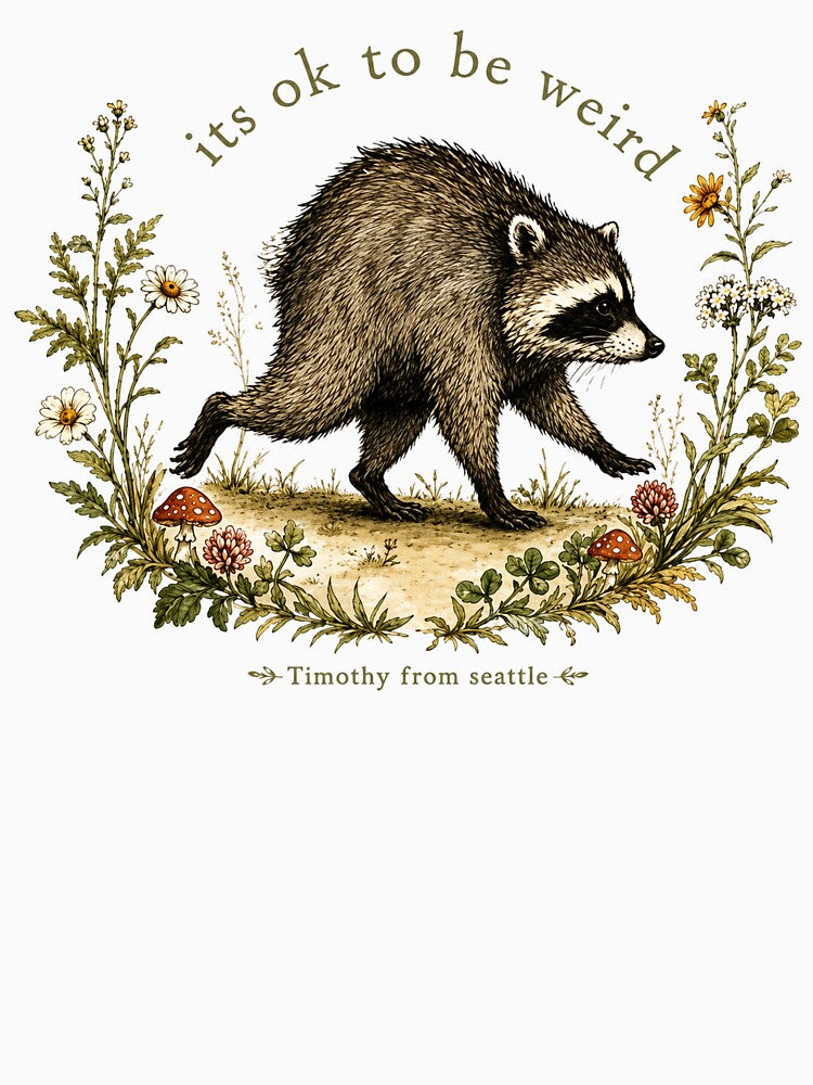 Jimothy Raccoon, Seattle Short Spine Raccoon by oddbrick-parade