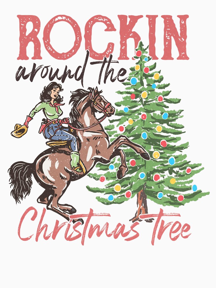 Rockin’ Around the Christmas Tree Cowgirl Style by sapnaela