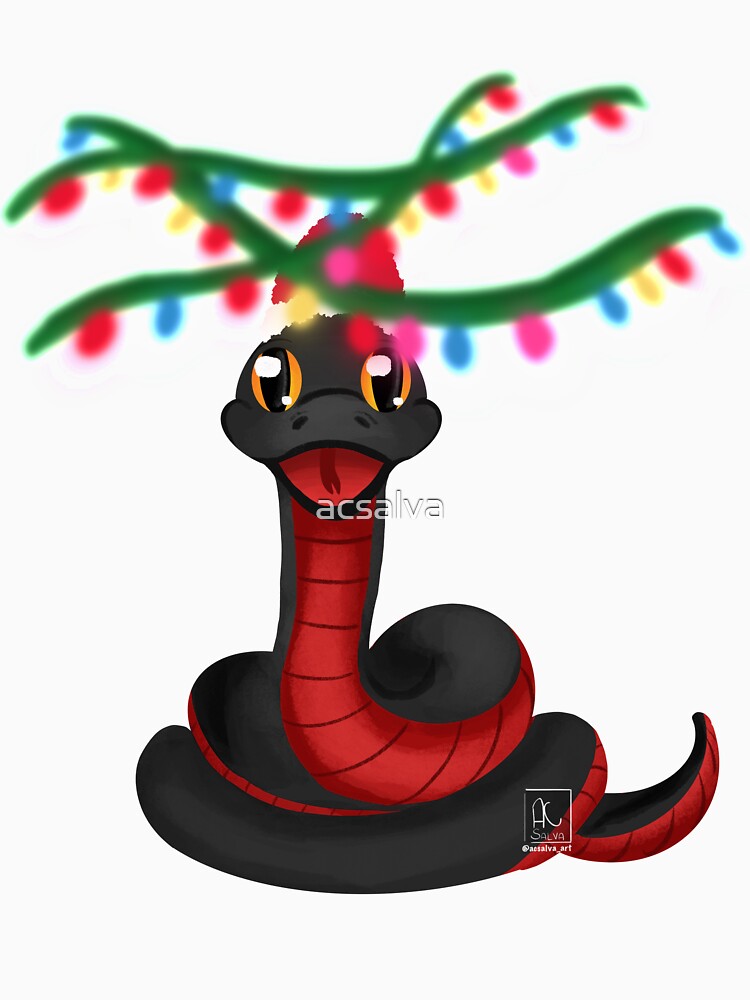 Demon Snake Christmas by acsalva