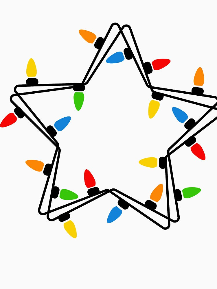 Christmas Star Lights by DGTY