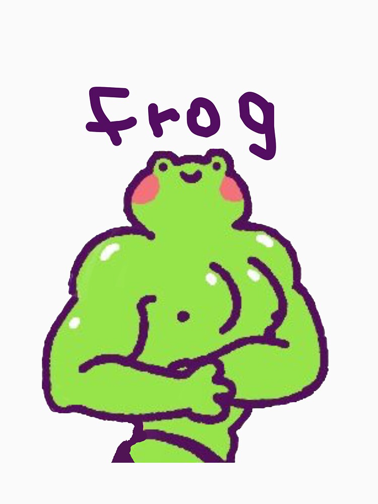 Strong Buff Frog – Frog Power! by Heavenly-Cloudz