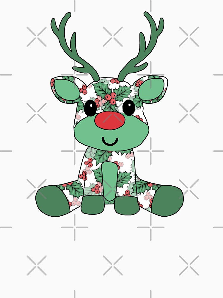 festive little reindeer (holly edition) by ShipsinParadise