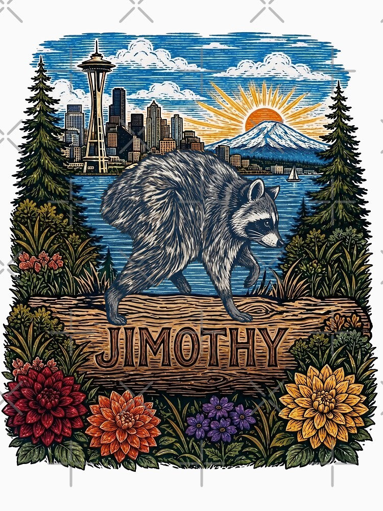 jimothy the raccoon by TeeARTHY
