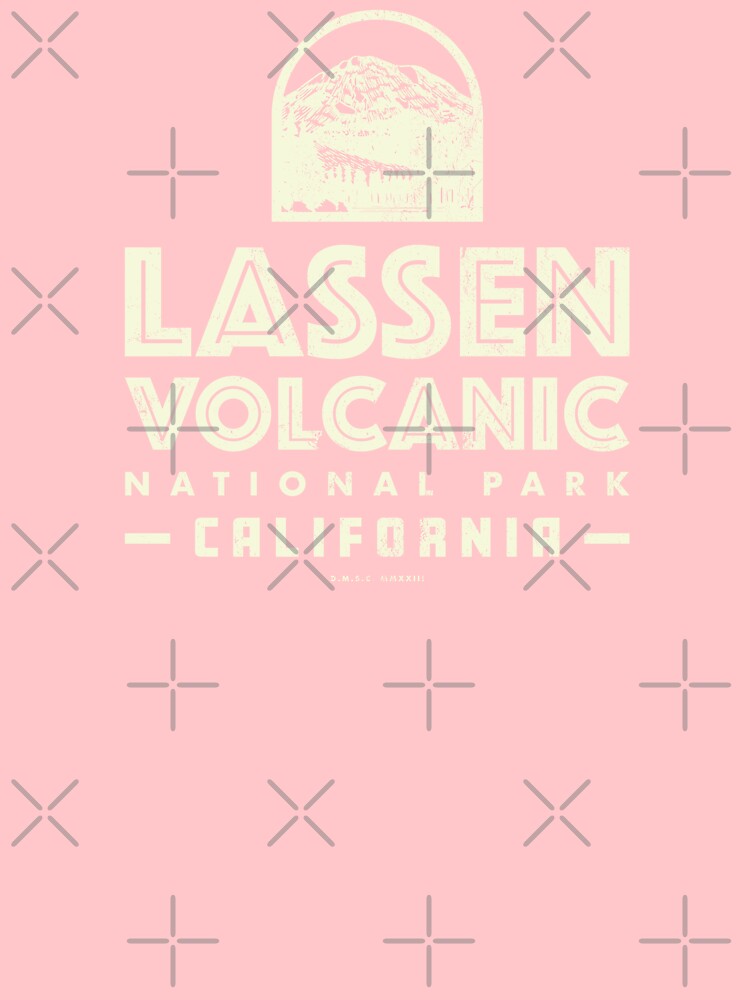 Lassen Volcanic National Park - Lassen Peak (Tan) by deadmansupplyco