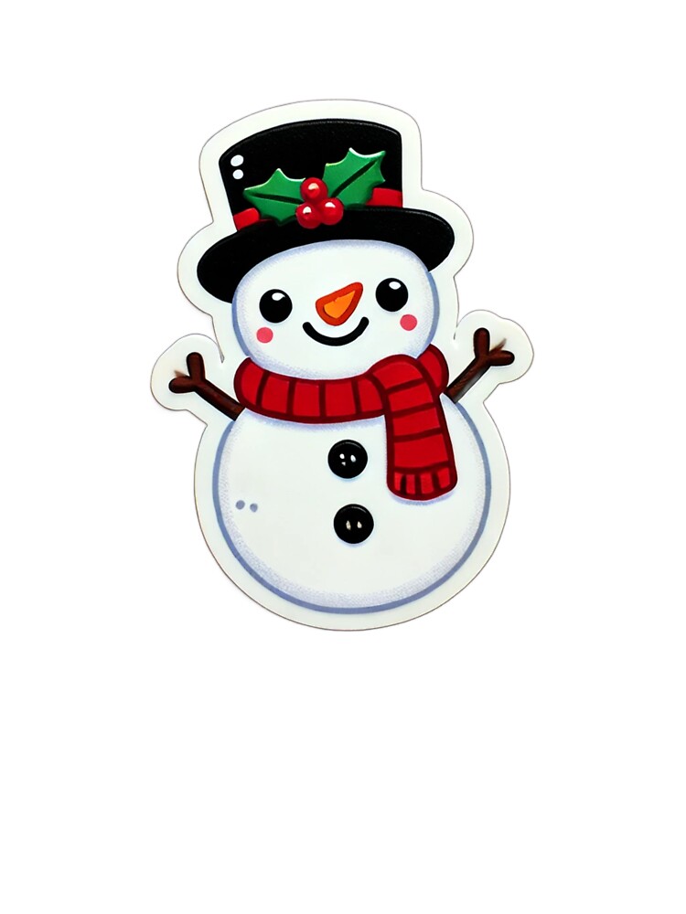Cute snowman by David_official