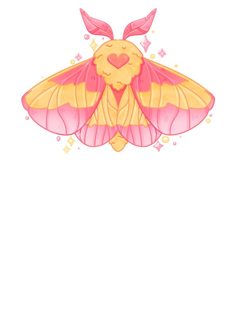 Rosy Maple Moth by Rychipuff