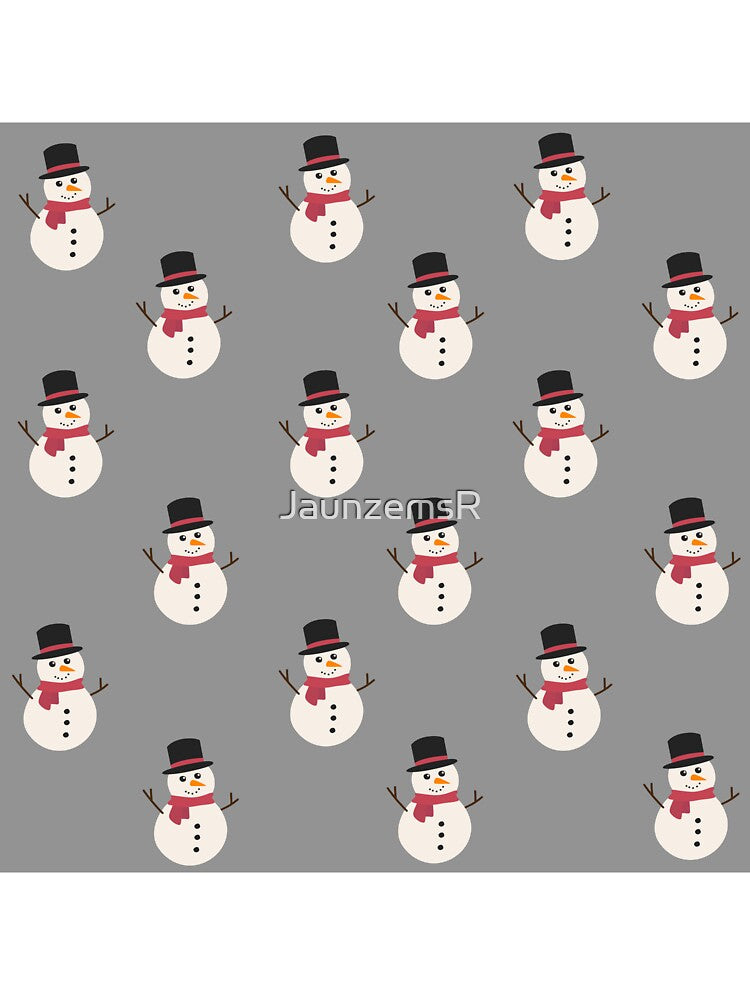 Adorable Snowman Pattern by JaunzemsR