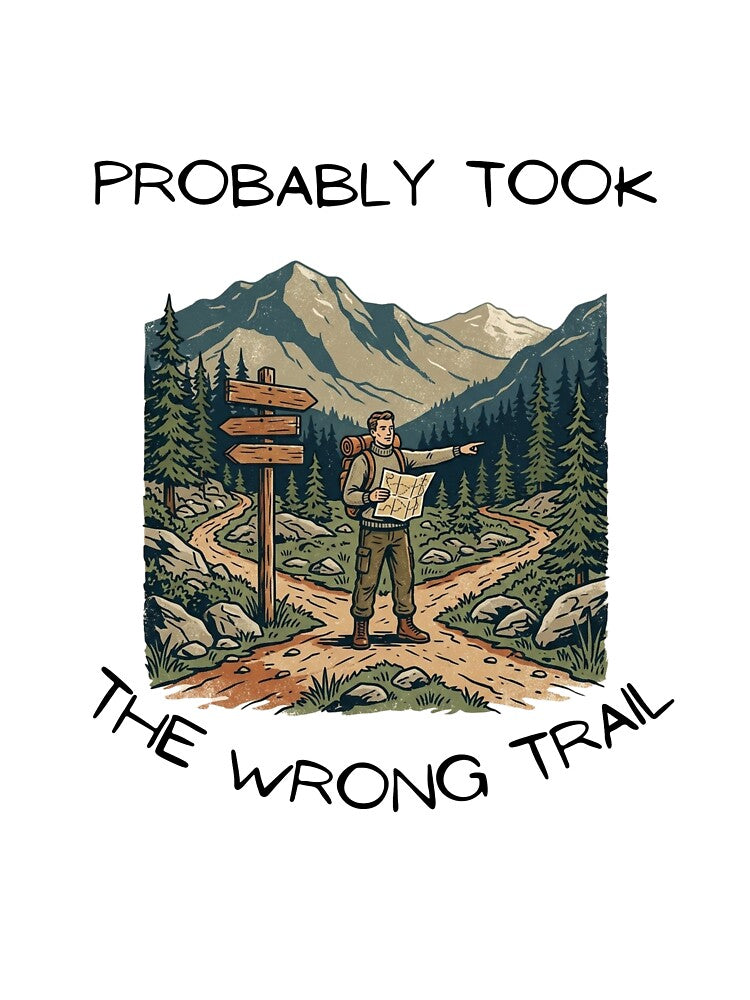 Probably took the wrong trail by BubbleCreation