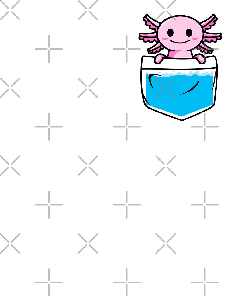 Axolotl In Pocket by RicaGraphic