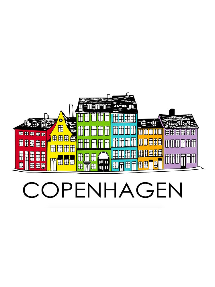 Copenhagen Colored Houses by annacblakley