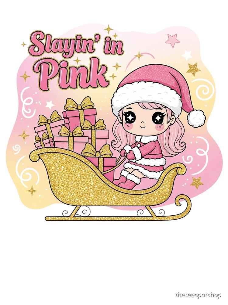 Slaying in Pink by theteespotshop