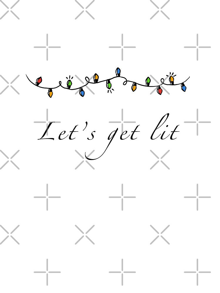 Let’s get lit Christmas lights by Robin-m-willems