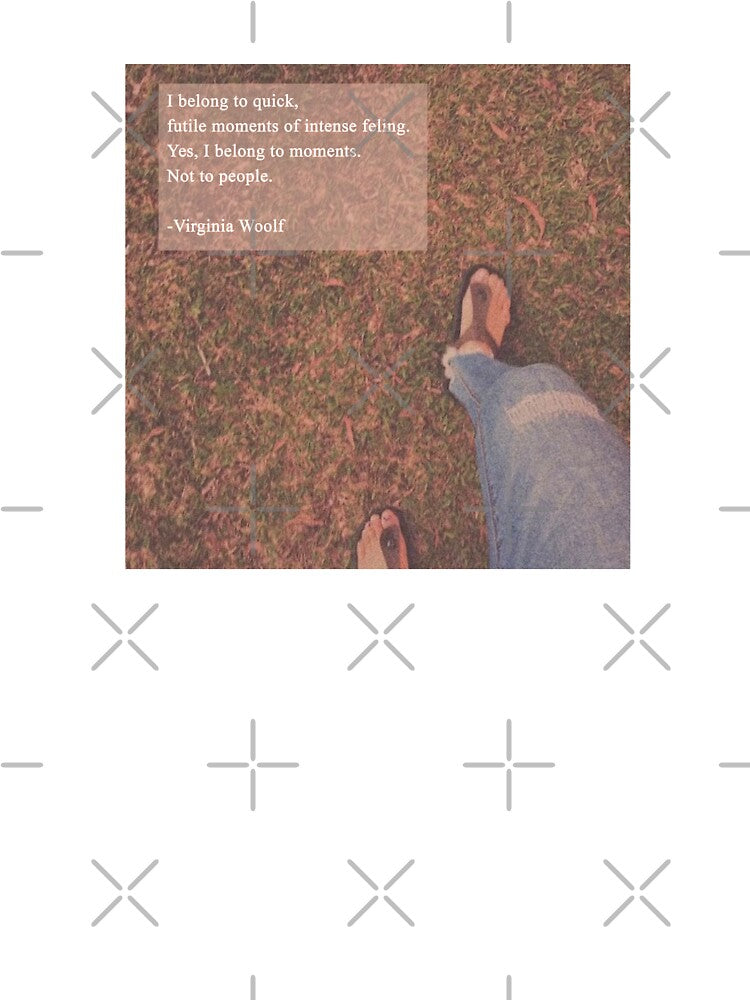 Romantic Academia Virginia Woolf Quote by lovartxin