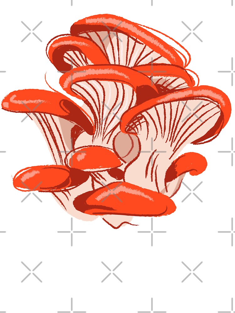 Handdrawn Mushrooms by MineEyes