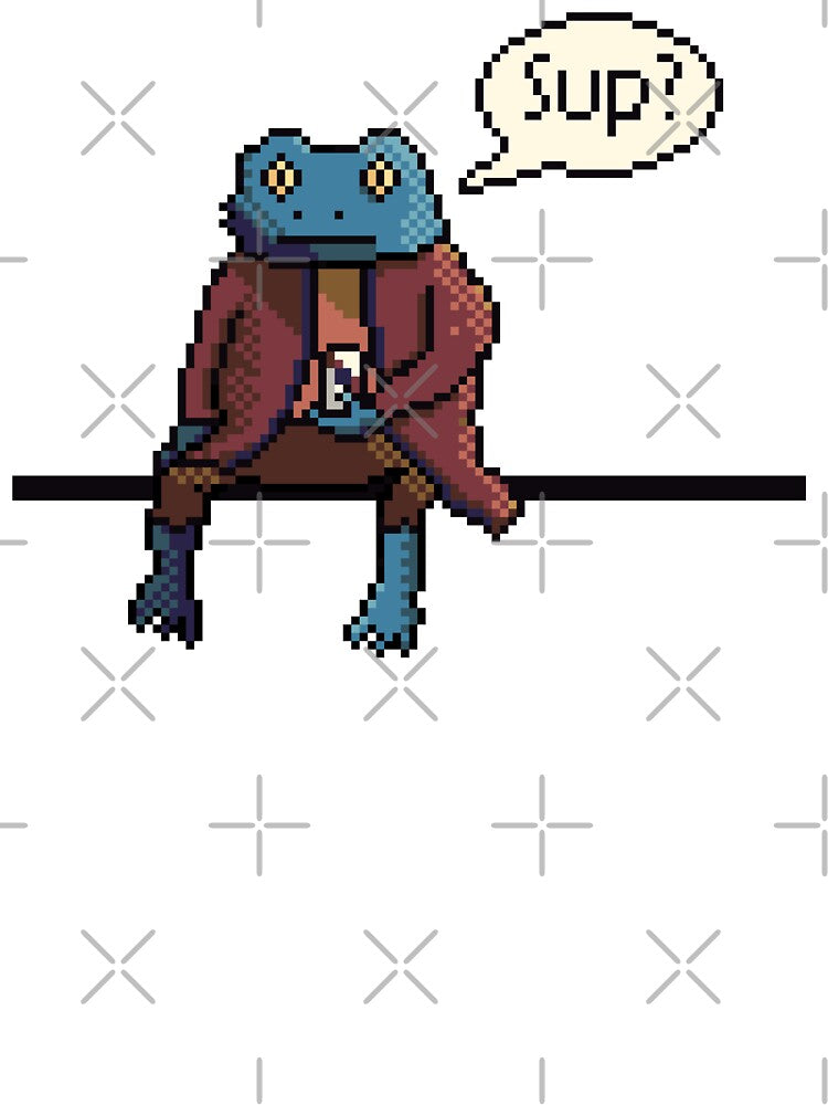 Frog Pixel by MangaPizzaParty